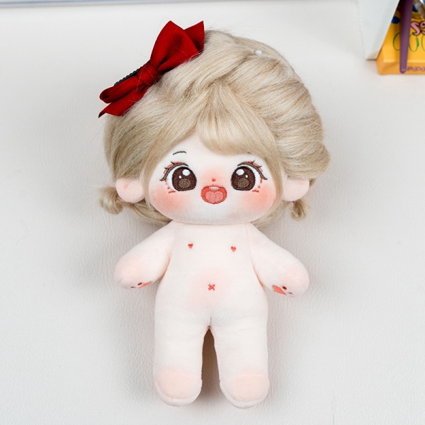 Плюшевая кукла какой можно делать прическу Fufu 20cm Cotton Doll