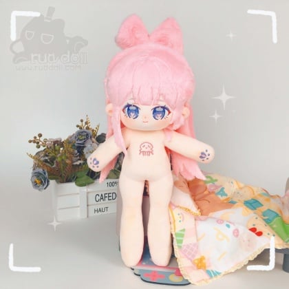 Pre Sale Genshin Impact Sangonomiya Kokomi 20cm Plush Doll Dress up Toy  Anime