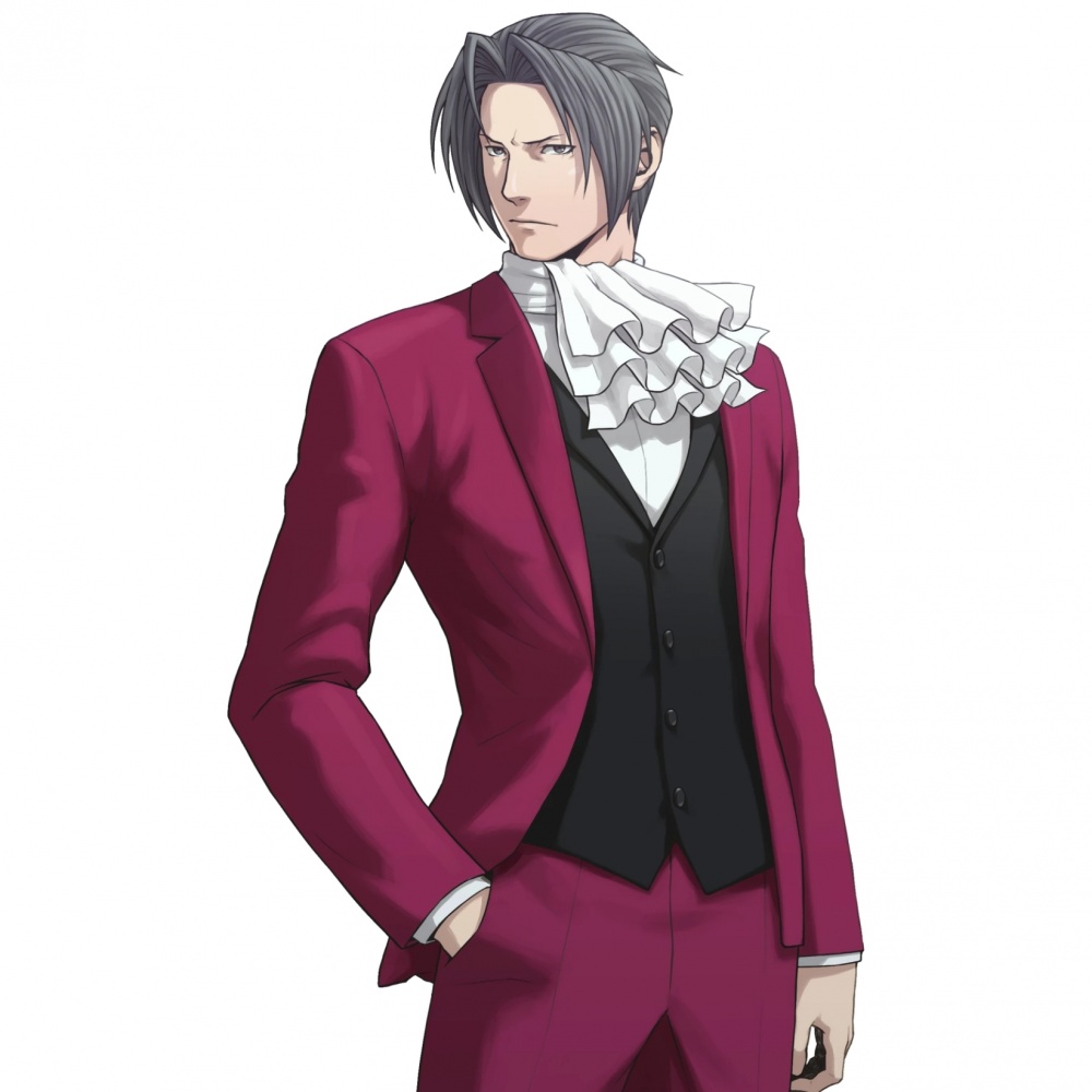 Ace Attorney Miles Edgeworth 20cm Cotton Doll