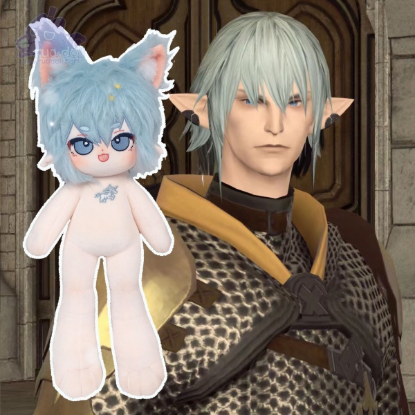 FFXIV deals FF14 Final Fantasy XIV 14 Haurchefant Greystone cotton doll plush clothes