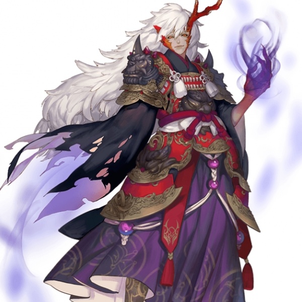 現物】「陰陽師本格幻想RPG」茨木童子 フィギュア～大江山之章