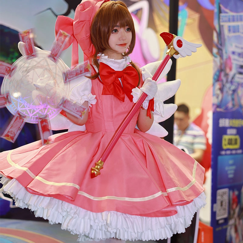 カードキャプターさくら 木之本桜 杖 コスプレ 小道具 アクセサリー