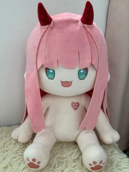 Darling in the FranXX Zero Two Nesoberi 02 MEJ Plush Doll 40cm deals NEW SEGA