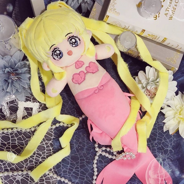 七海るちあ 変身姿ぬいぐるみ 「マーメイドメロディー ぴちぴちピッチ」 大人気アニメ！「マーメイドメロディーぴちぴちピッチ」から